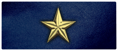 DNSEMP-L-430-GD-BL Star Gold-Blue